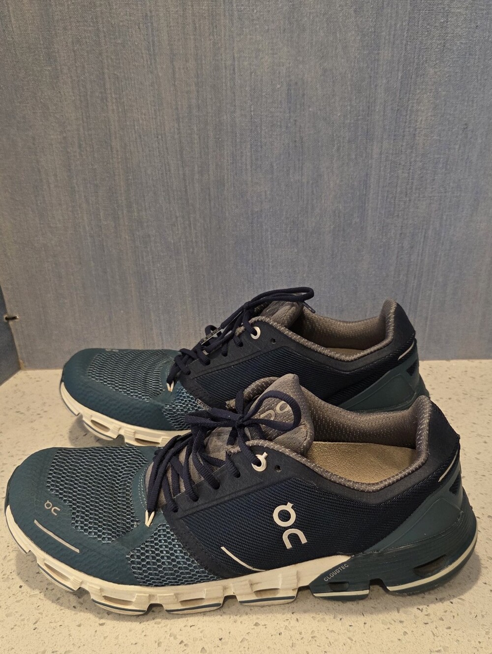 On Cloudflyer Runner Two Tone Blue